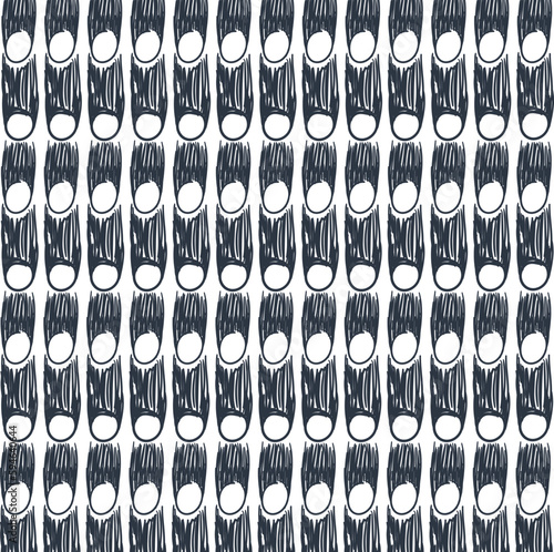 The circles are connected by tightly drawn lines.