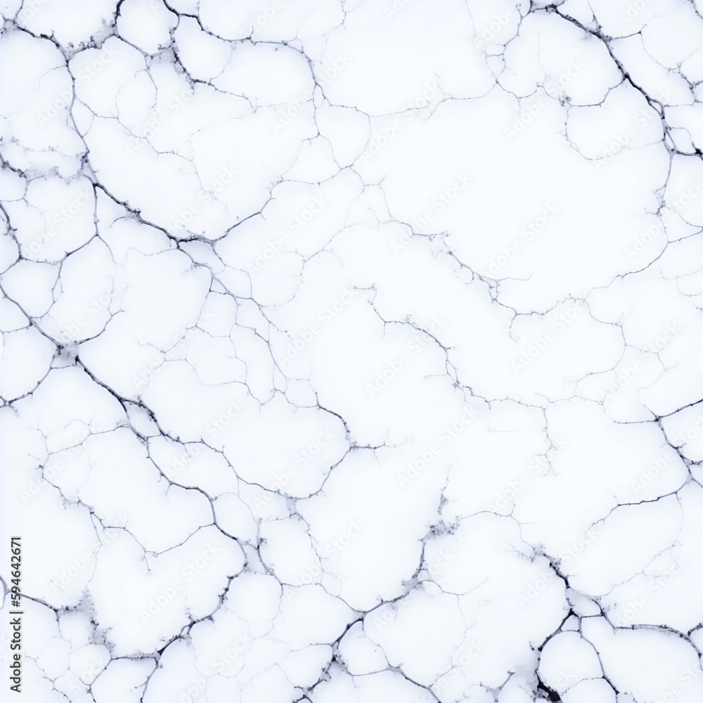 White marble floor background texture. Generative AI