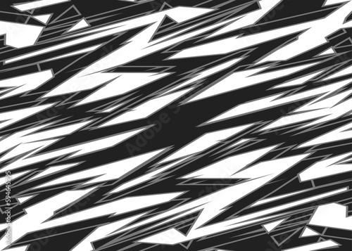 Abstract background with seamless rough lines pattern