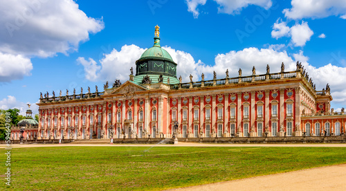 New Palace (Neues Palais) in Sanssouci park, Potsdam, Germany photo