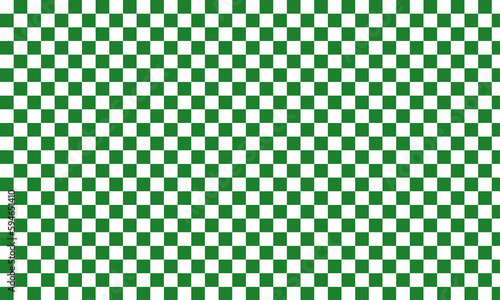 Green Checkered Pattern Background