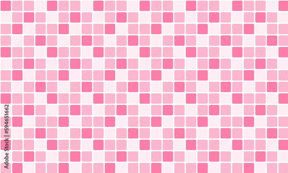 Pink Tile Checkered Pattern Background Pink Tile Checkered Pattern Background