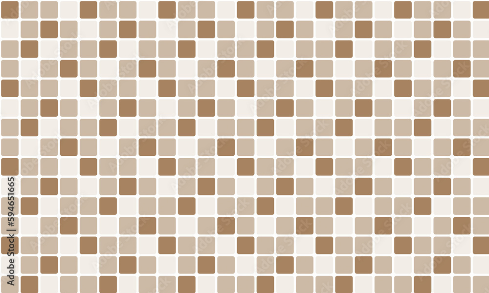 Brown Tile Checkered Pattern Background Brown Tile Checkered Pattern Background