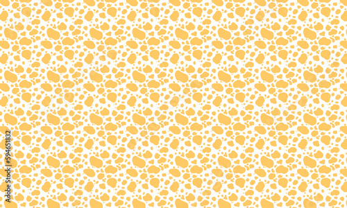 Yellow Leopard Print Pattern Background