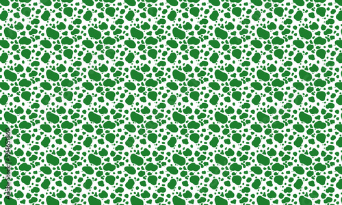 Green Leopard Print Pattern Background