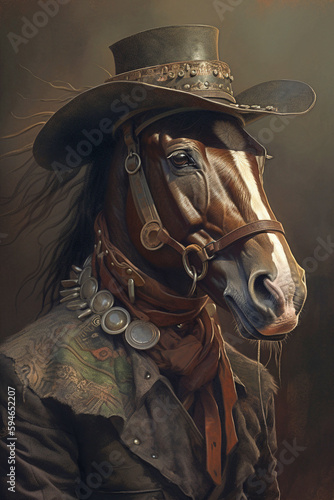 horse cowboy