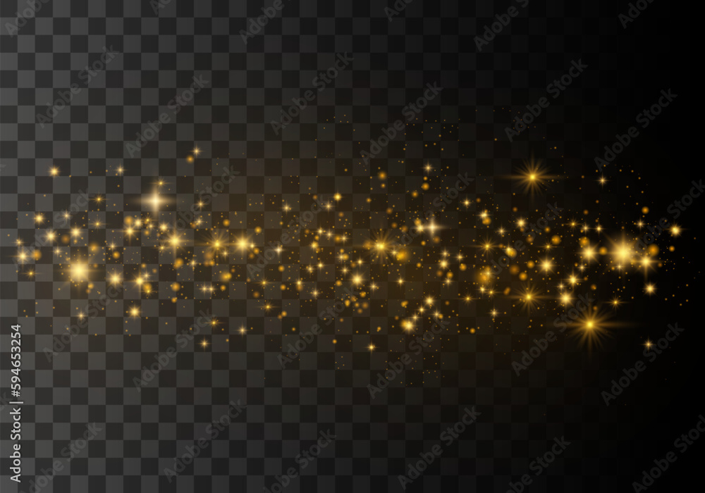 Golden scattered dust. Set of Abstract shiny gold glitter design element. Gold glitter powder splash vector background. For New Year, Merry Christmas greeting card design. Golden scattered dust. Set of Abstract shiny gold glitter design element. Gold glitter powder splash vector background. For New Year, Merry Christmas greeting card design.