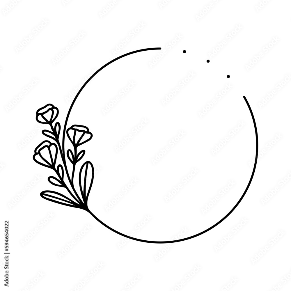 Flower Frame Flower Frame