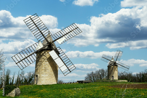 Photography architectural details of Moulins de Calon