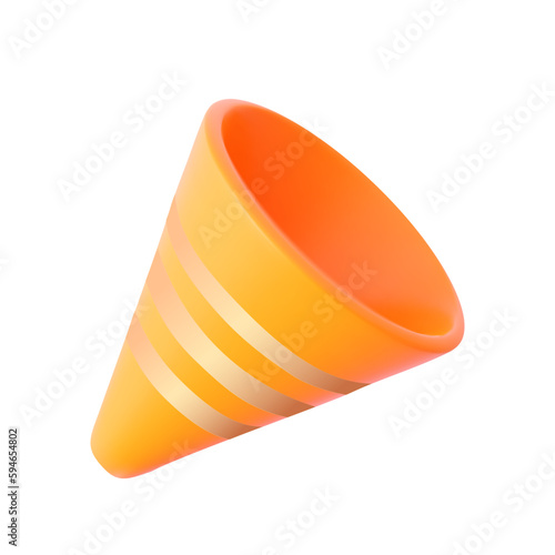 Empty party popper