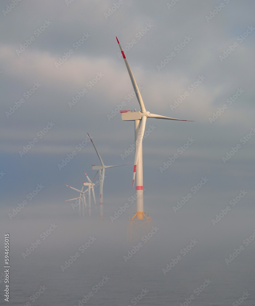 Offshore Windpark Erneuerbare Energien Windkraft Offshore Windpark Erneuerbare Energien Windkraft