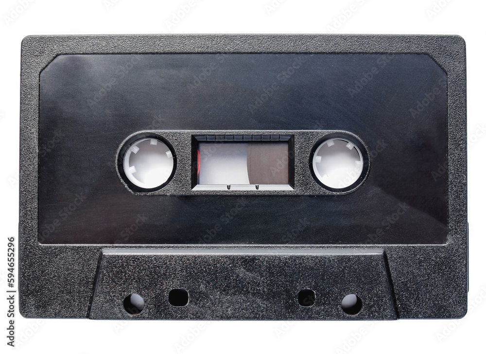 Obraz premium magnetic tape cassette transparent PNG