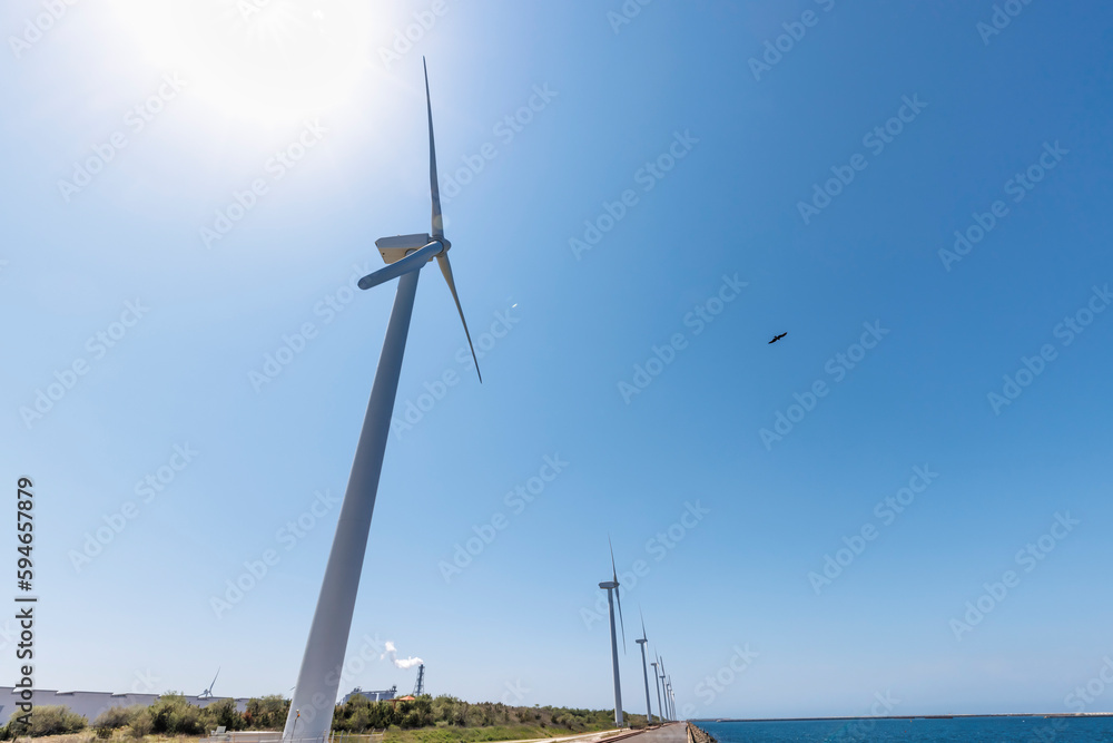 脱炭素社会の為の風量発電装置