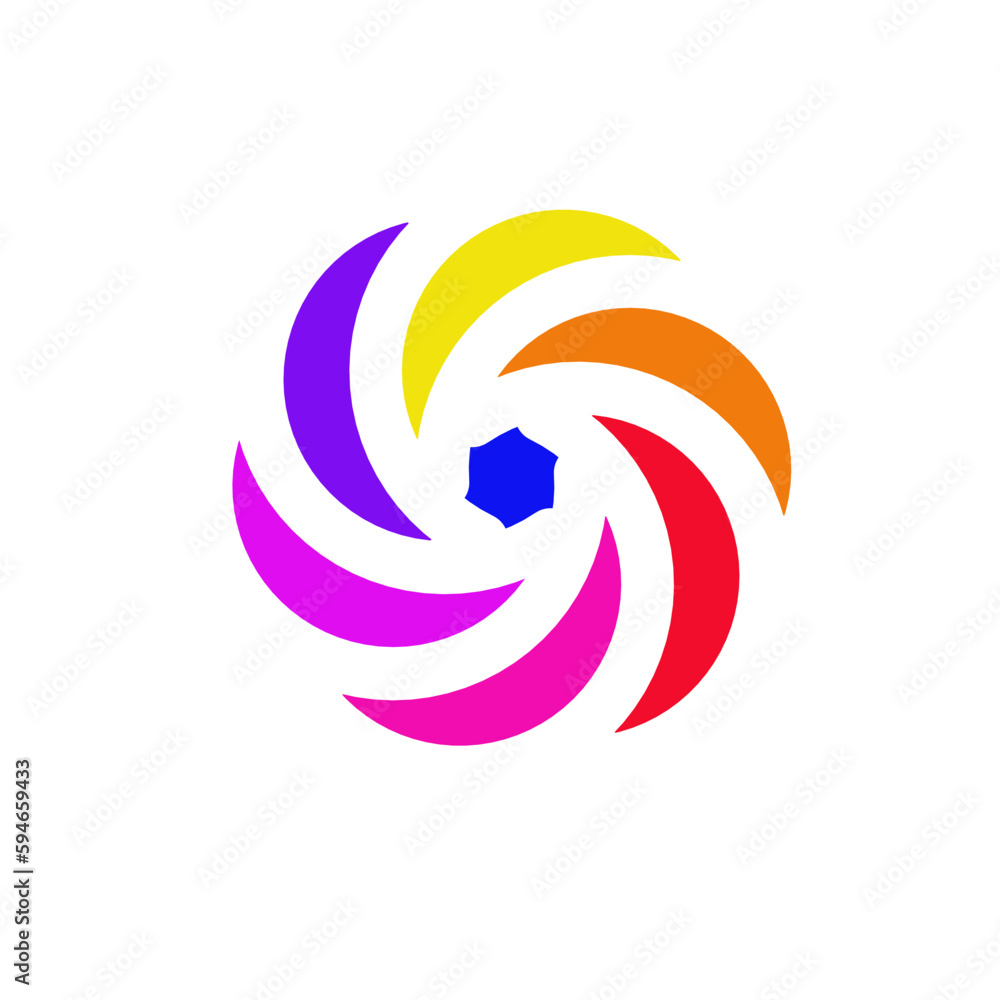 abstract colorful arrows on white background abstract colorful arrows on white background