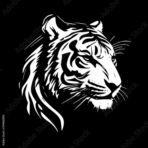 Tigers - High Quality Vector Logo - Vector illustration ideal for T-shirt graphic