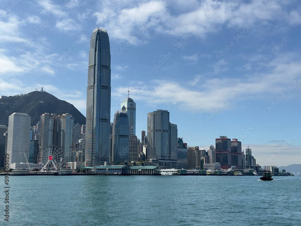 Hong Kong Skyline by day