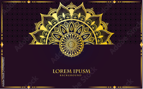 Luxury floral pattern mandala art, abstract mandala vector for meditation poster, yoga poster, banner, wedding card, invitation card, henna, tattoo, covert page design element, vector art illustration