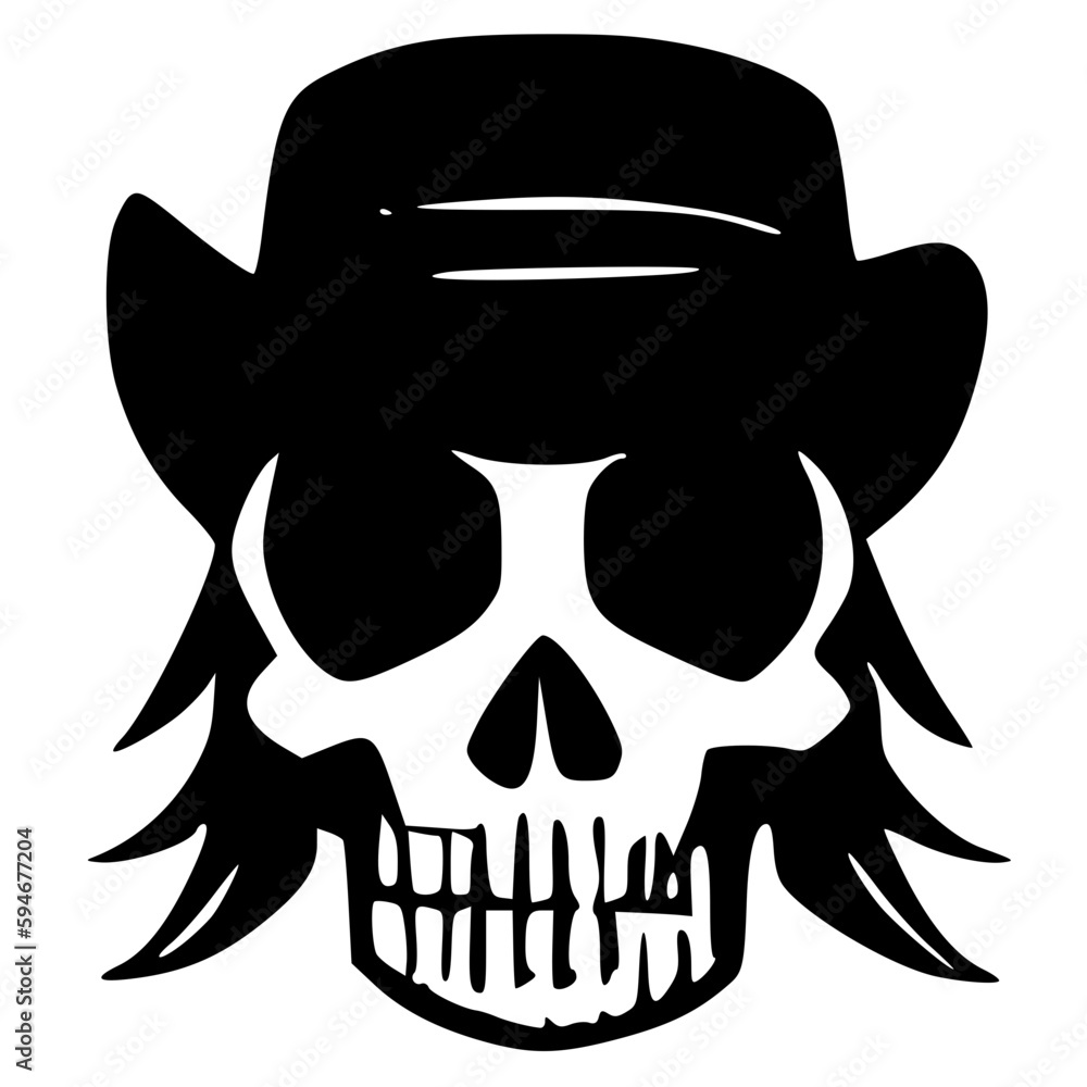 black skull icon