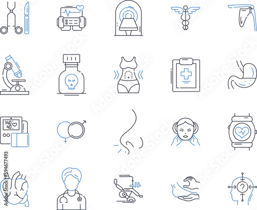 Entertainment and leisure line icons collection. Amusement, Fun, Escape, Relaxation, Entertainment, Excitement, Play vector and linear illustration. Joy,Thrill,Leisure outline signs set