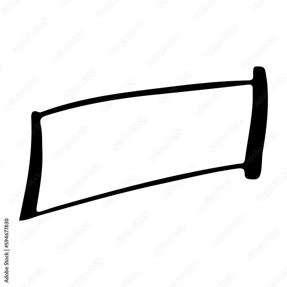 hand drawn square on transparent background. PNG hand drawn square on transparent background. PNG