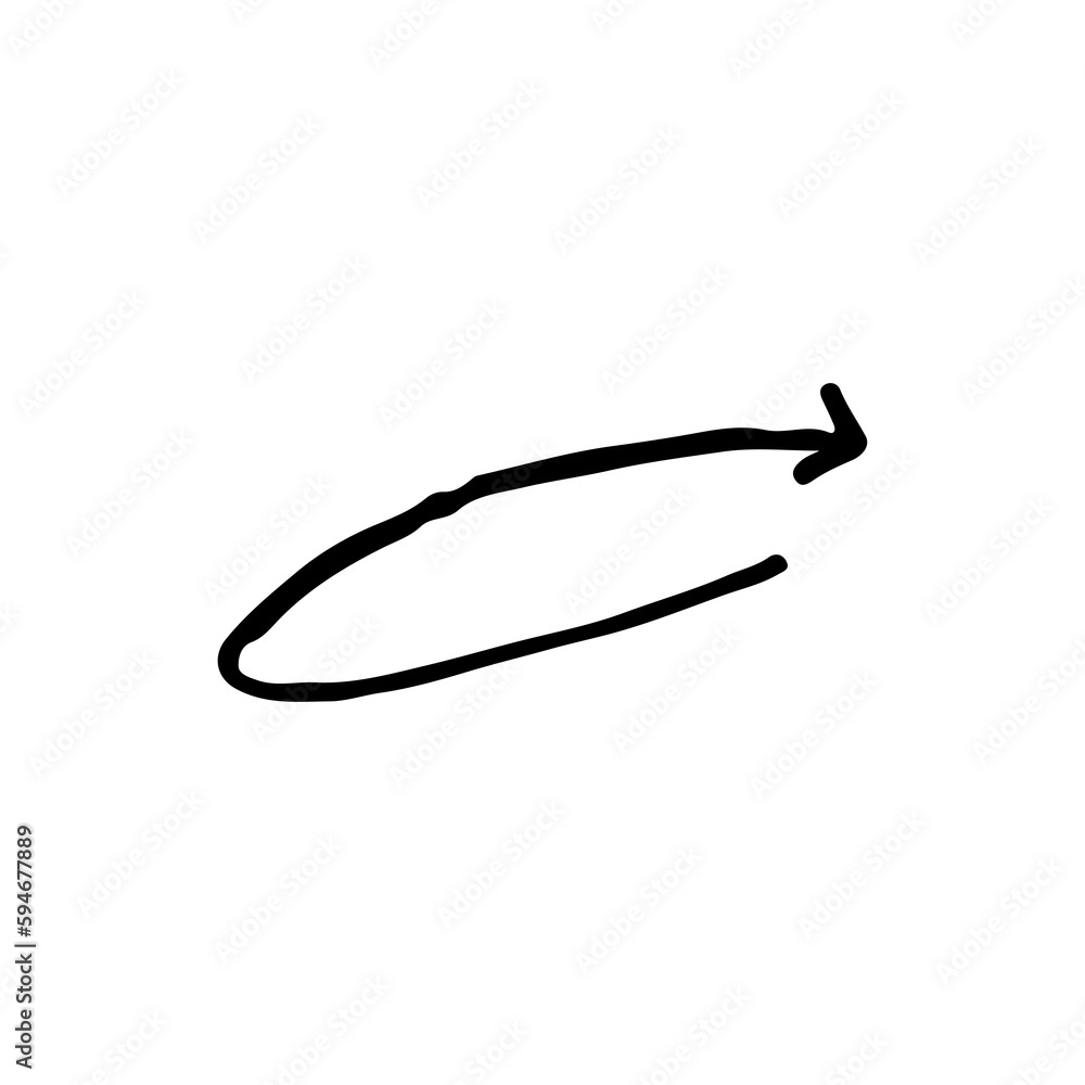 hand drawn arrow on transparent background. PNG hand drawn arrow on transparent background. PNG