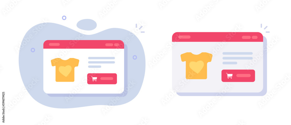 Ecommerce online store shop website web internet page vector icon graphic illustration, storefront site electronic digital virtual commerce tech clipart image Ecommerce online store shop website web internet page vector icon graphic illustration, storefront site electronic digital virtual commerce tech clipart image
