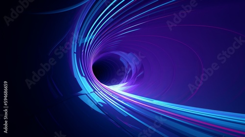 Fiber Optic Wonder: Striking Optic Fiber Tunnel