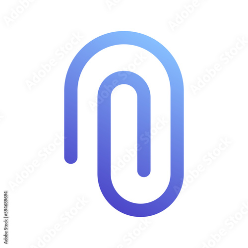 attachment gradient icon