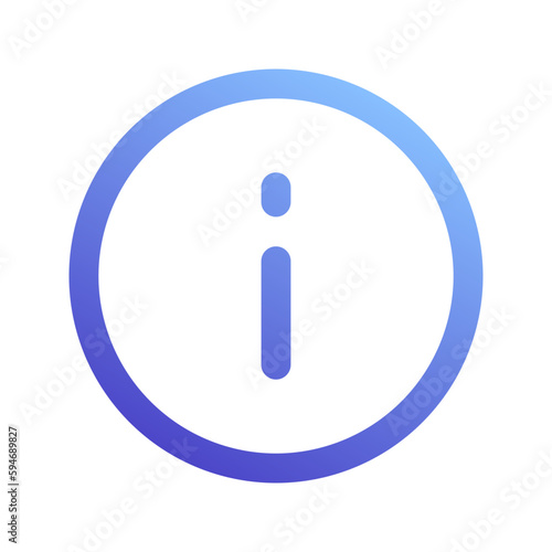 information gradient icon