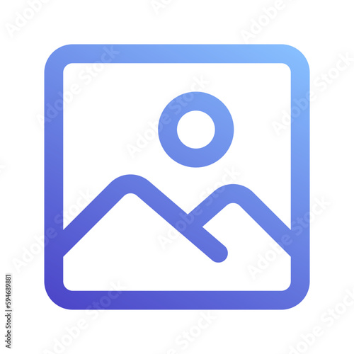 Free Download photo gradient icon - GFXLoad