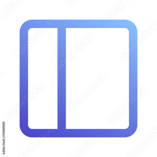 sidebar gradient icon