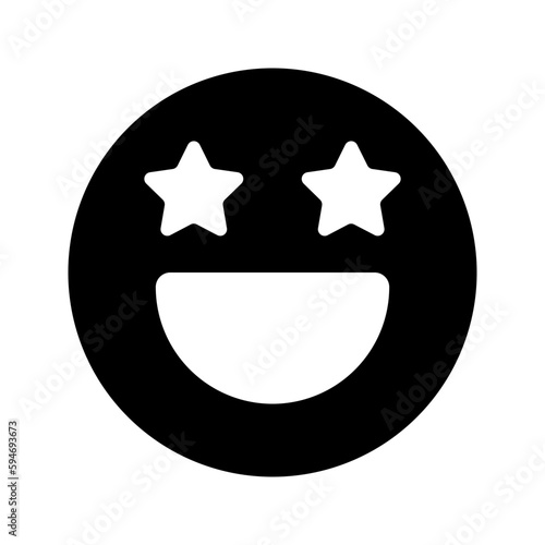 superstar glyph icon