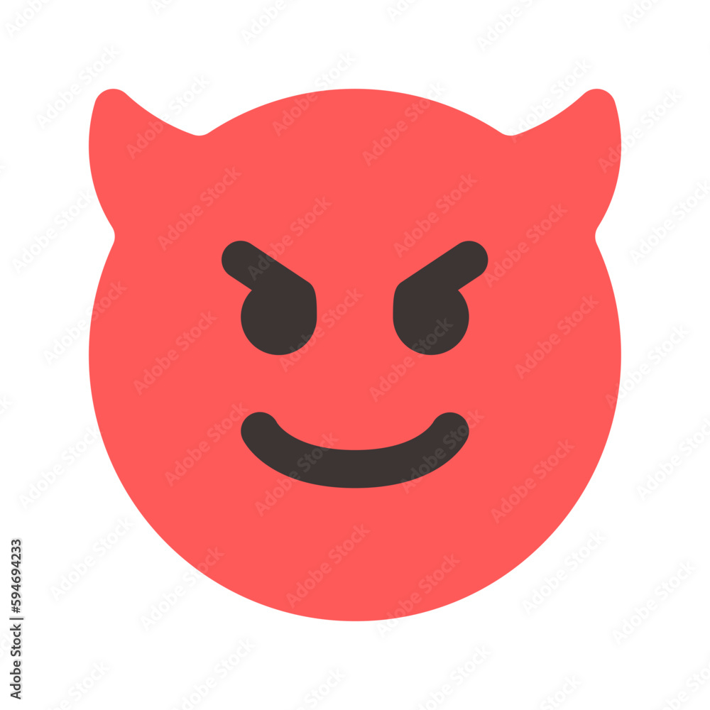 devil flat icon devil flat icon
