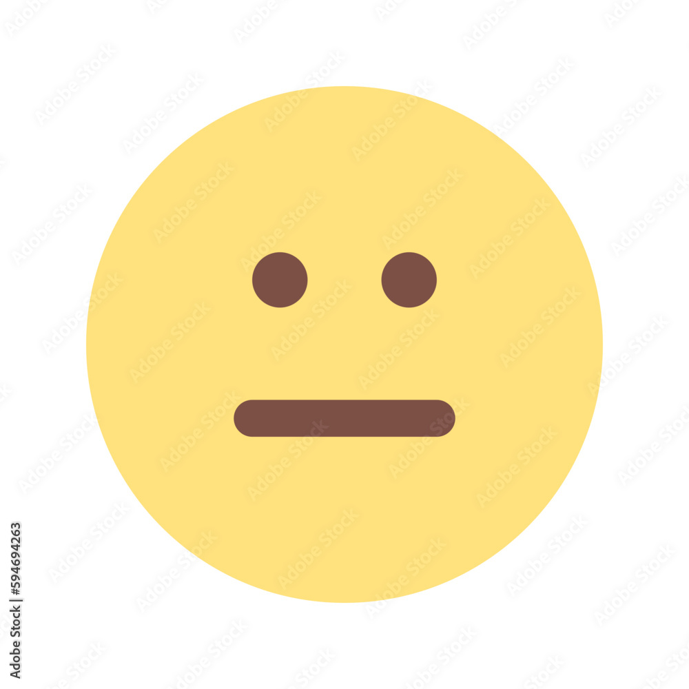 Fototapeta premium neutral flat icon