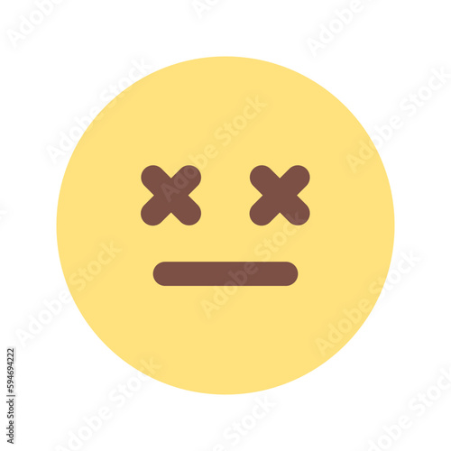 dead flat icon