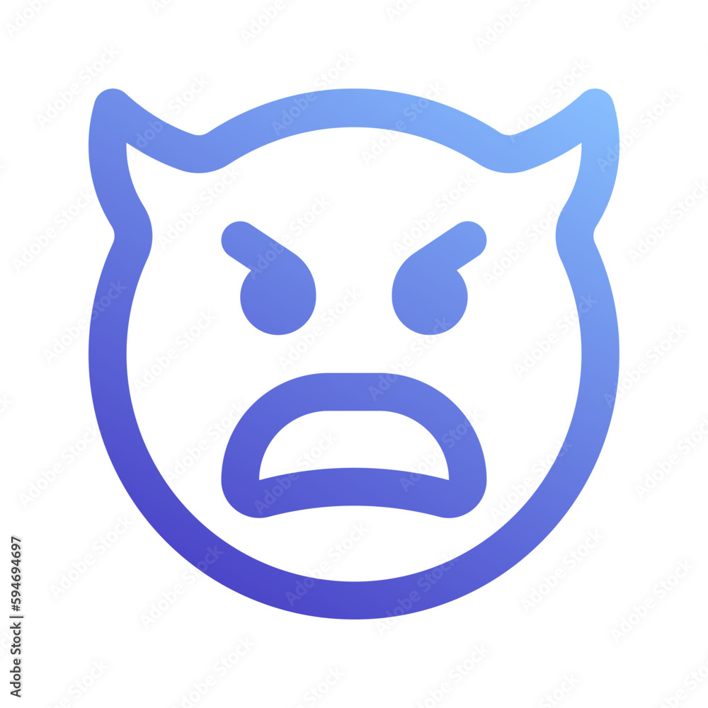 devil gradient icon devil gradient icon