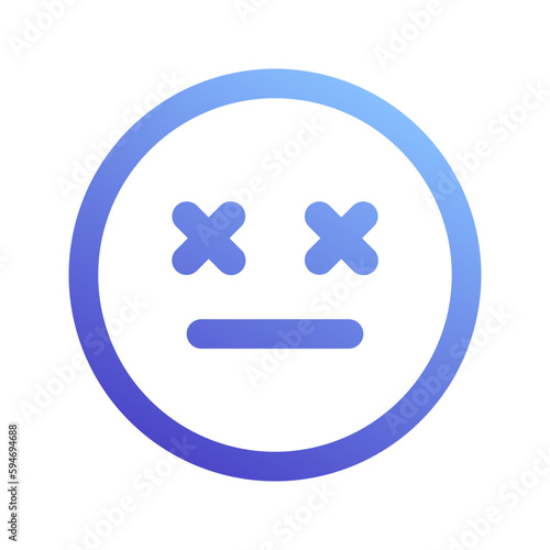 dead gradient icon