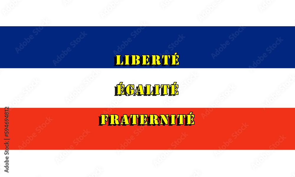 France, the colors of the flag, the values of the revolution still alive today: freedom, equality and brotherhood, against all oppression. liberté égalité fraternité France, the colors of the flag, the values of the revolution still alive today: freedom, equality and brotherhood, against all oppression. liberté égalité fraternité
