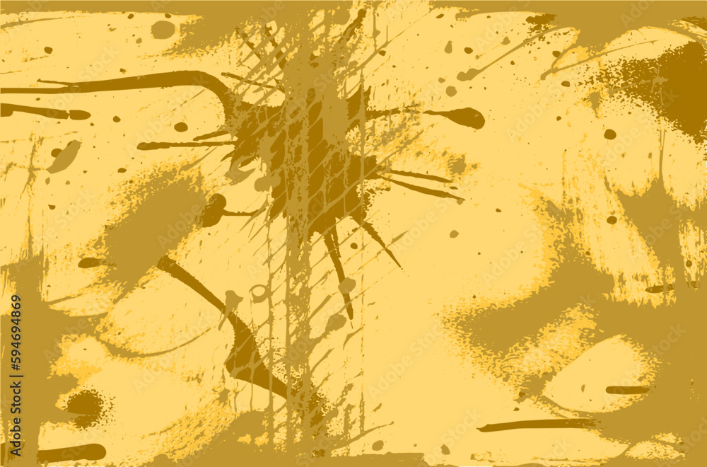 Yellow grunge background abstract vector Yellow grunge background abstract vector