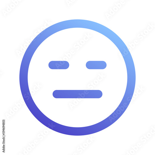 serious gradient icon