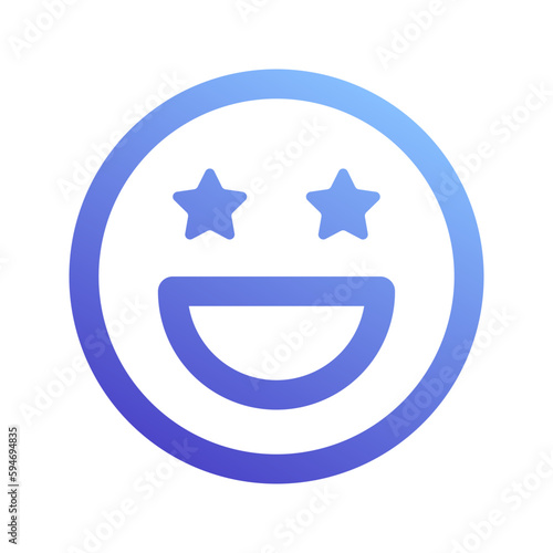 superstar gradient icon