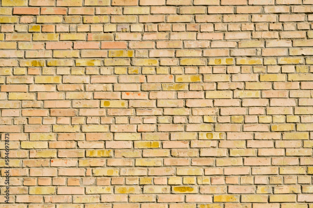 Obraz premium brick wall of the house, shot close-up