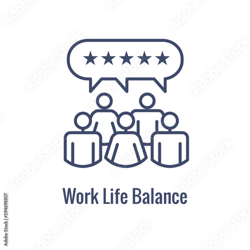 Core Values icon with value driven icon describing part of core values