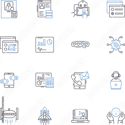 Nurturing line icons collection. Caring, Compassion, Supportive, Encouragement, Affection, Warmth, Kindness vector and linear illustration. Empathy,Gentleness,Comforting outline signs set