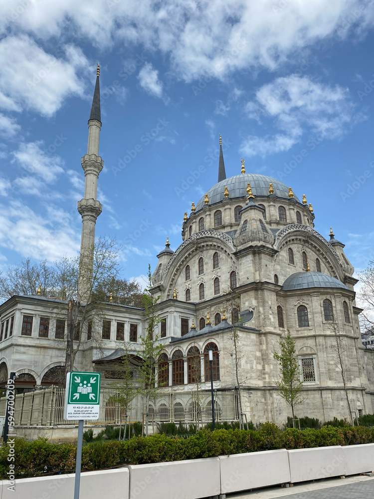 Nusretiye Mosque is an ornate mosque located in the Tophane district of Beyoglu, Istanbul, Turkey.