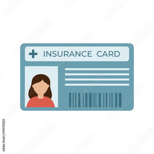 Health insurance, medical insurance card. Medicine and healthcare concept. 