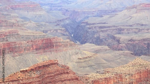 Colorado River valley at Grand Canyon National Park in Arizona, USA photo