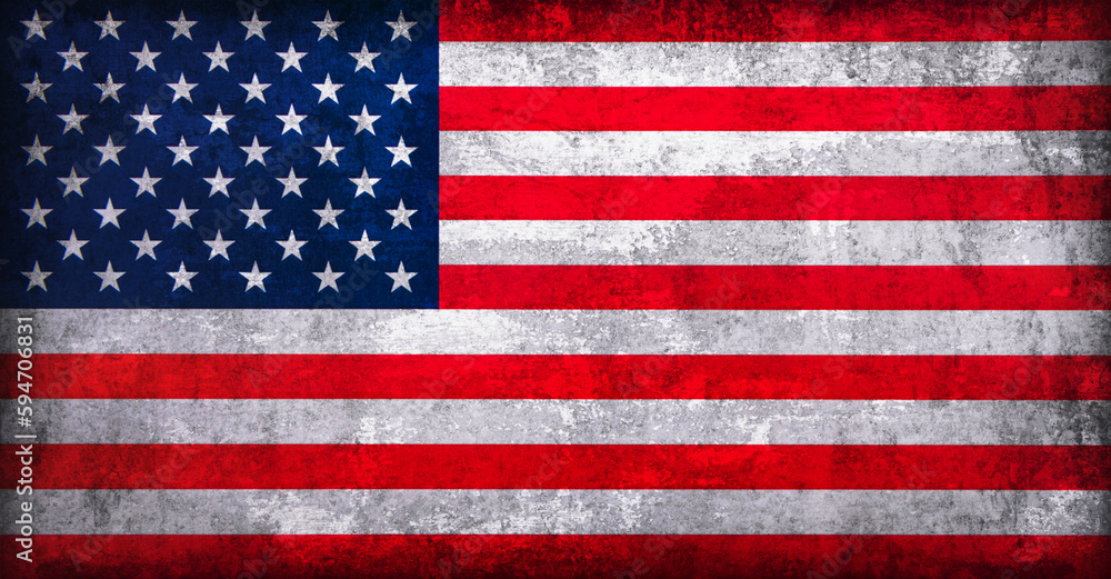 Grunge American flag background texture. Grunge American flag background texture.
