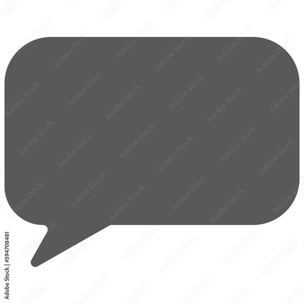 Bubble Chat Icon Illustration Bubble Chat Icon Illustration