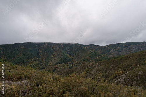 Invernadeiro Natural Park, Ourense province, Galicia, Spain